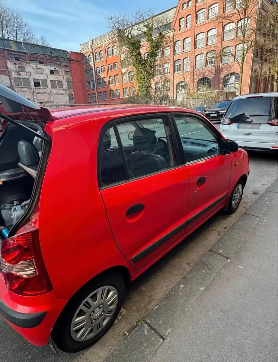 Gebraucht Hyundai Atos 63 PS (46 kW) 2008 Rot Kleinwagen
