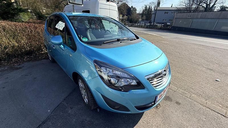 Gebraucht Opel Meriva Innovation 101 PS (74 kW) 2010 Grün Van / Kleinbus