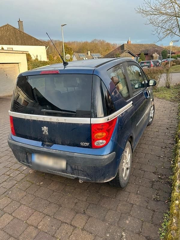 Gebraucht Peugeot 1007 109 PS (80 kW) 2006 Blau Van / Kleinbus