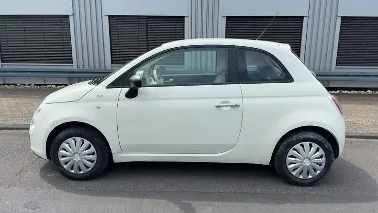 Używany Fiat 500 69 KM (50 kW) 2008 Biały Hatchback