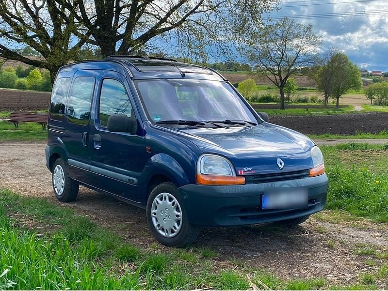 Blau Gebraucht 2000 Renault Kangoo Van / Kleinbus | 1.000 € (Guter Preis) - Bild 1/4