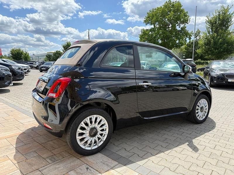 Gebraucht Fiat 500C Basis 71 PS (52 kW) 2023 Vesuvio schwarz / ver... Cabrio