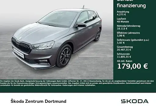 Gebraucht Skoda Fabia Monte Carlo 116 PS (85 kW) 2025 Graphitegrau metallic Kleinwagen