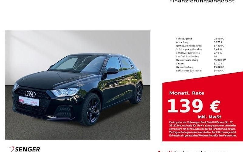 Andere Gebraucht 2024 Audi A1 Sportback Advanced Plus Kleinwagen | 22.480 € (Guter Preis) - Bild 1/4