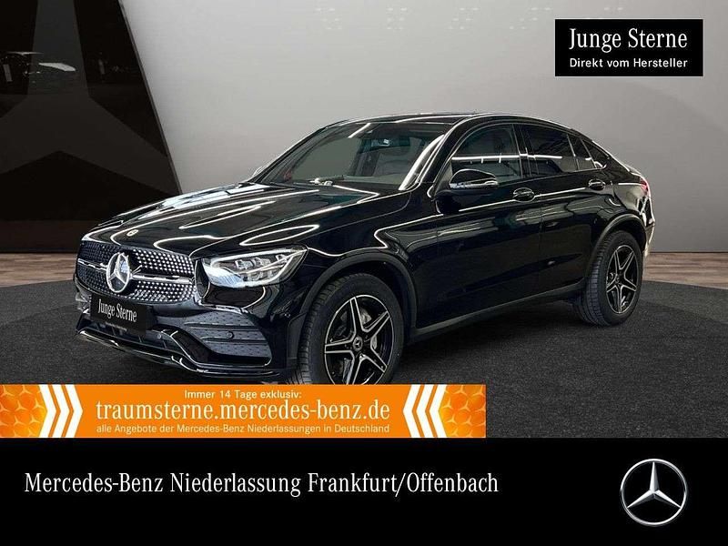 Schwarz Gebraucht 2022 Mercedes GLC300 AMG Coupé | 46.890 € (Fairer Preis) - Bild 1/3