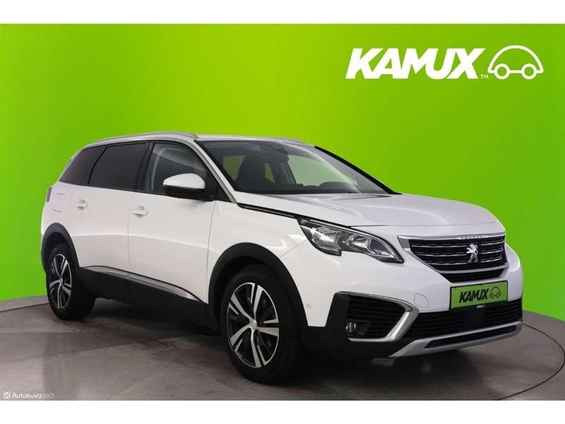 Lack weiss banquise/deckende l Gebraucht 2020 Peugeot 5008 Allure Van / Kleinbus | 21.590 € (Superpreis) - Bild 1/3