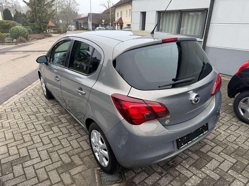 Gebraucht Opel Corsa Edition 90 PS (66 kW) 2015 Muskatgrau/muskat braun(m2) Kleinwagen