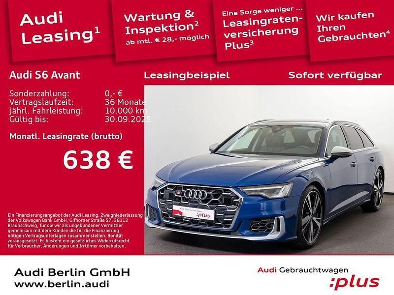 Ascariblau metallic Gebraucht 2024 Audi S6 Sport Kombi | 65.000 € (Guter Preis) - Bild 1/3