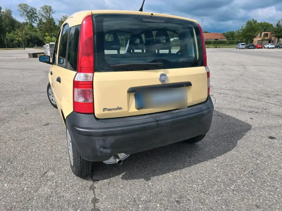 Gebraucht Fiat Panda 54 PS (39 kW) 2009 Gelb Kleinwagen