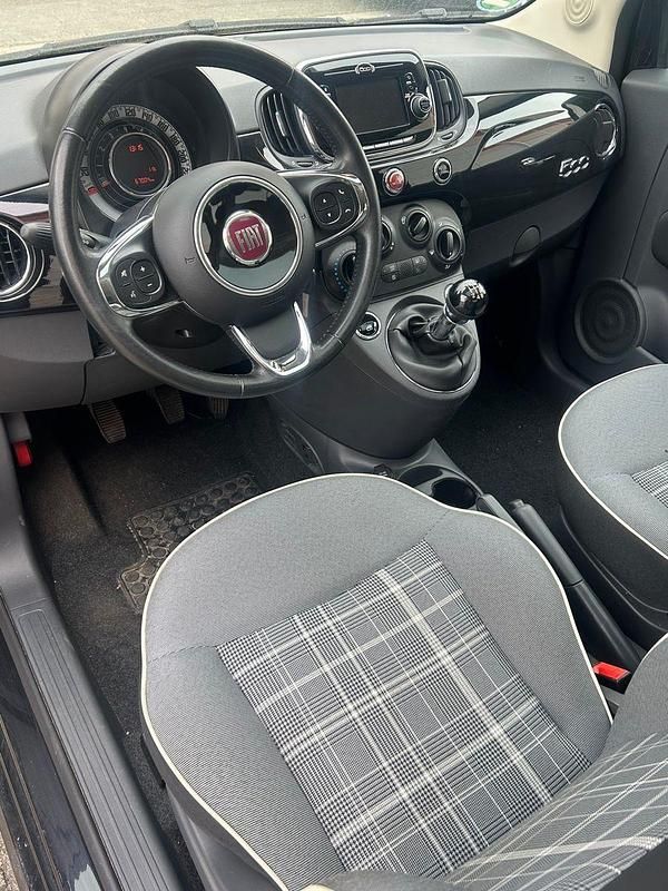 Second-hand Fiat 500C 105 CP (77 kW) 2016 Negru Cabrio