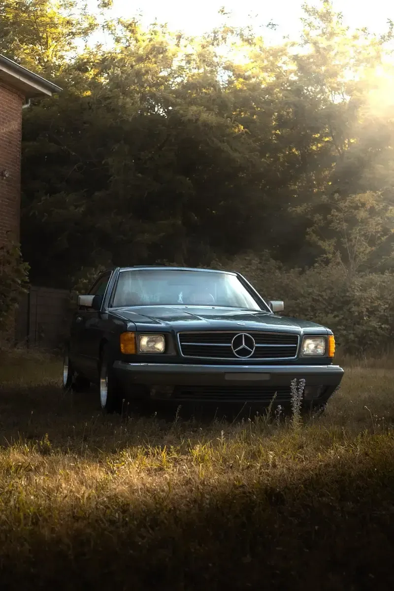 Gebraucht Mercedes S500 231 PS (169 kW) 1984 Blau Coupé