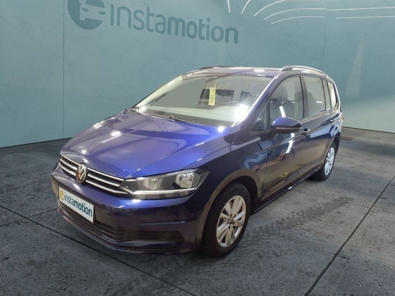 Blau Gebraucht 2024 VW Touran Comfortline Van / Kleinbus | 32.600 € (Fairer Preis) - Bild 1/4