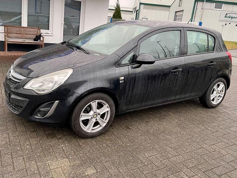 Gebraucht Opel Corsa 95 PS (69 kW) 2012 Schwarz Kleinwagen