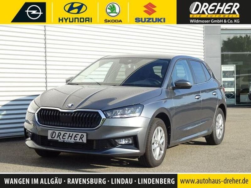 Graphitegrau (metallic) Gebraucht 2024 Skoda Fabia Selection Kleinwagen | 21.989 € (Fairer Preis) - Bild 1/3