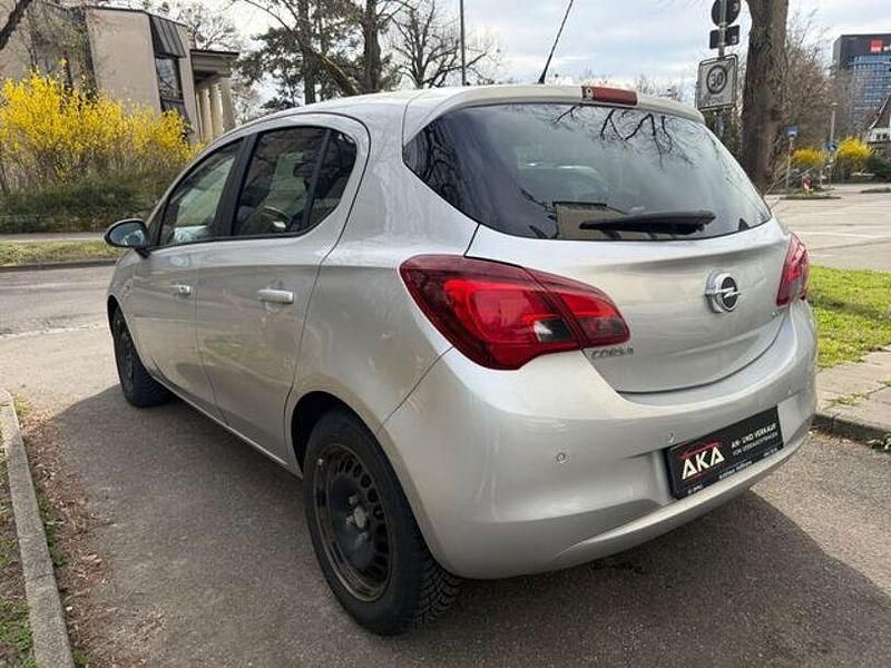 Gebraucht Opel Corsa drive 90 PS (66 kW) 2015 Silber Kleinwagen