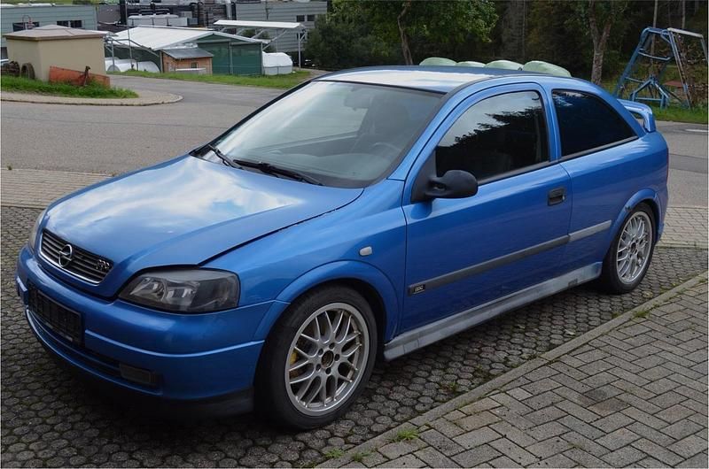 Blau Gebraucht 2000 Opel Astra OPC Coupé | 2.200 € (Guter Preis) - Bild 1/4