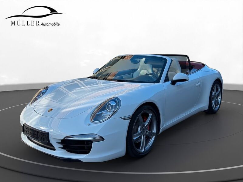 Pure white Gebraucht 2013 Porsche 911 Carrera S Cabriolet Cabrio | 83.999 € (Fairer Preis) - Bild 1/4