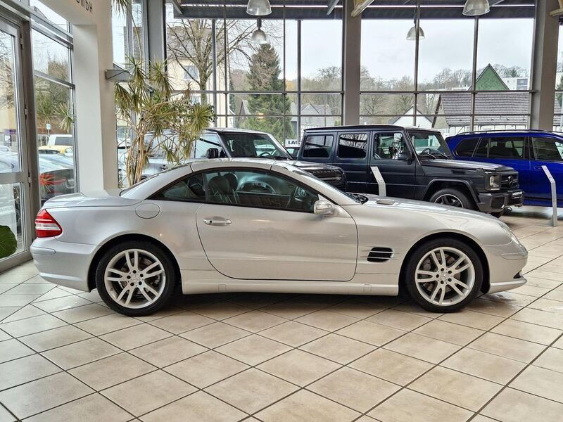 Gebraucht Mercedes SL500 AMG 387 PS (284 kW) 2007 Iridiumsilber  metalliclack Cabrio