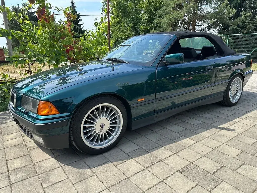 Gebraucht BMW 328 Cabriolet Sport Line 193 PS (141 kW) 1997 Grün Cabrio