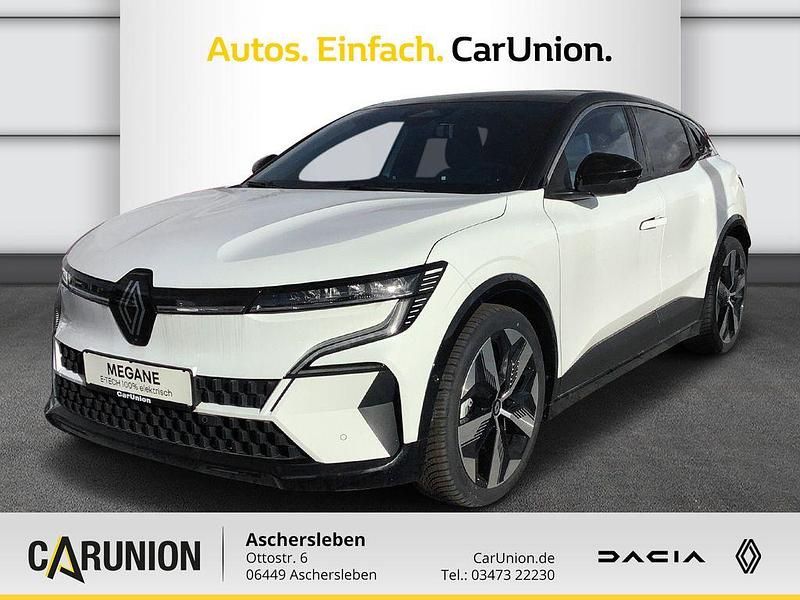 Gebraucht Renault Megane E-Tech Techno 160 kW (218 PS) 2024 Arktisweiß, black pearlschwa Limousine
