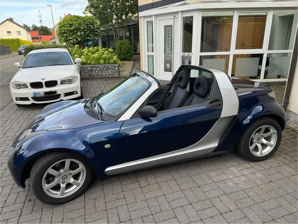 Second-hand Smart Roadster 82 CP (60 kW) 2005 Albastru Cabrio