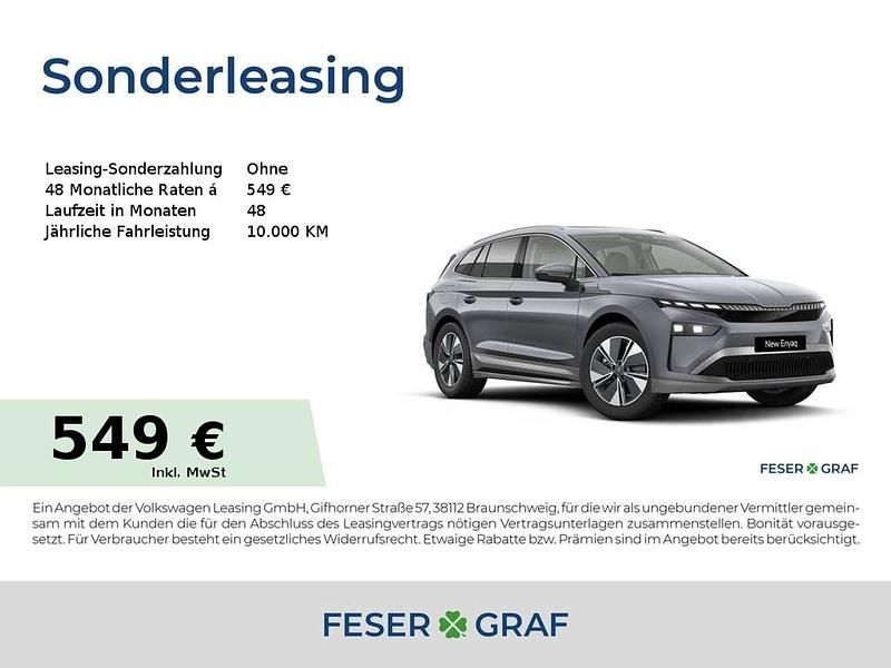 Graphitegrau Neu 2025 Skoda Enyaq iV SUV | 56.280 € (Fairer Preis) - Bild 1/2