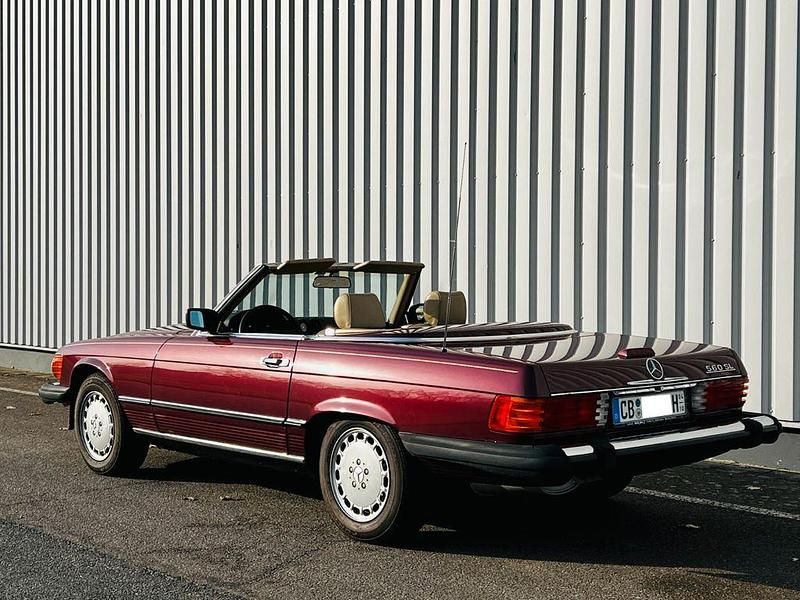 Gebraucht Mercedes 560 231 PS (169 kW) 1986 Rot Cabrio