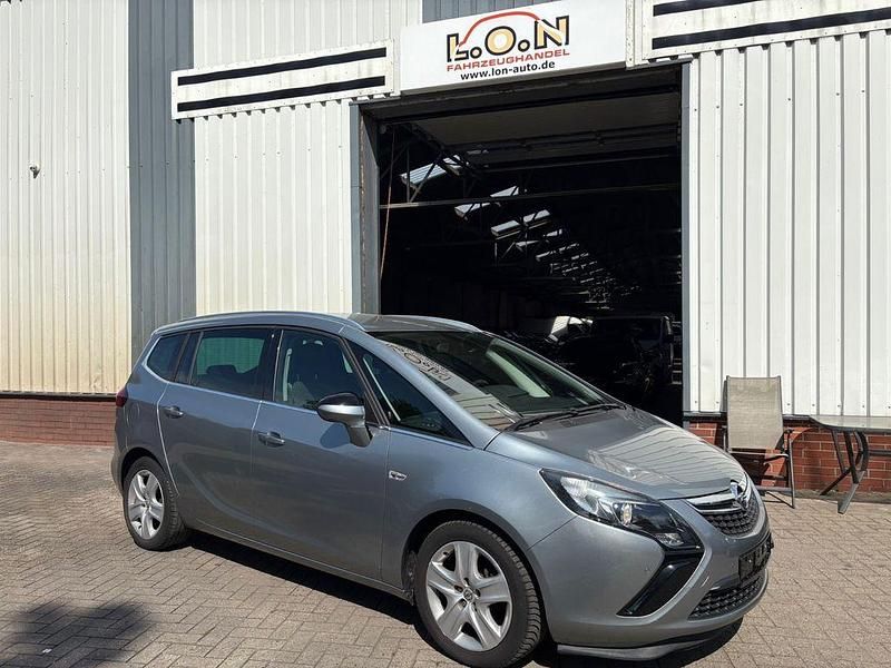 Silber Gebraucht 2012 Opel Zafira Tourer Edition Van / Kleinbus | 4.900 € (Guter Preis) - Bild 1/4