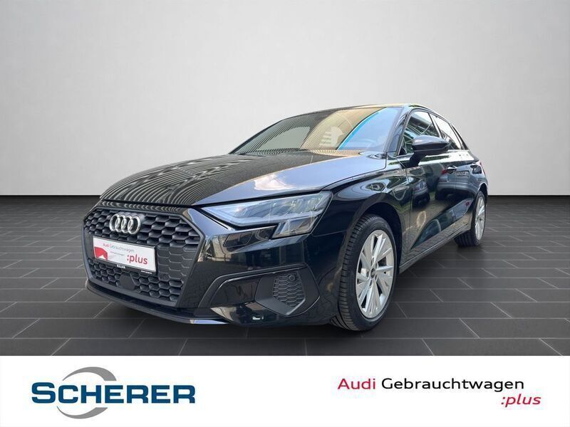 Schwarz Gebraucht 2021 Audi A3 Sportback Sport Limousine | 25.690 € (Fairer Preis) - Bild 1/4