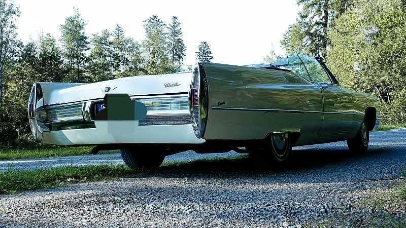 Weiß Gebraucht 1968 Cadillac Deville Limousine | 18.000 € - Bild 1/4