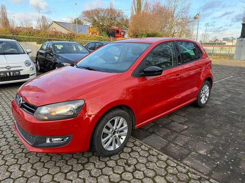 Gebraucht VW Polo Style 69 PS (50 kW) 2011 Hot orange metallic Kleinwagen