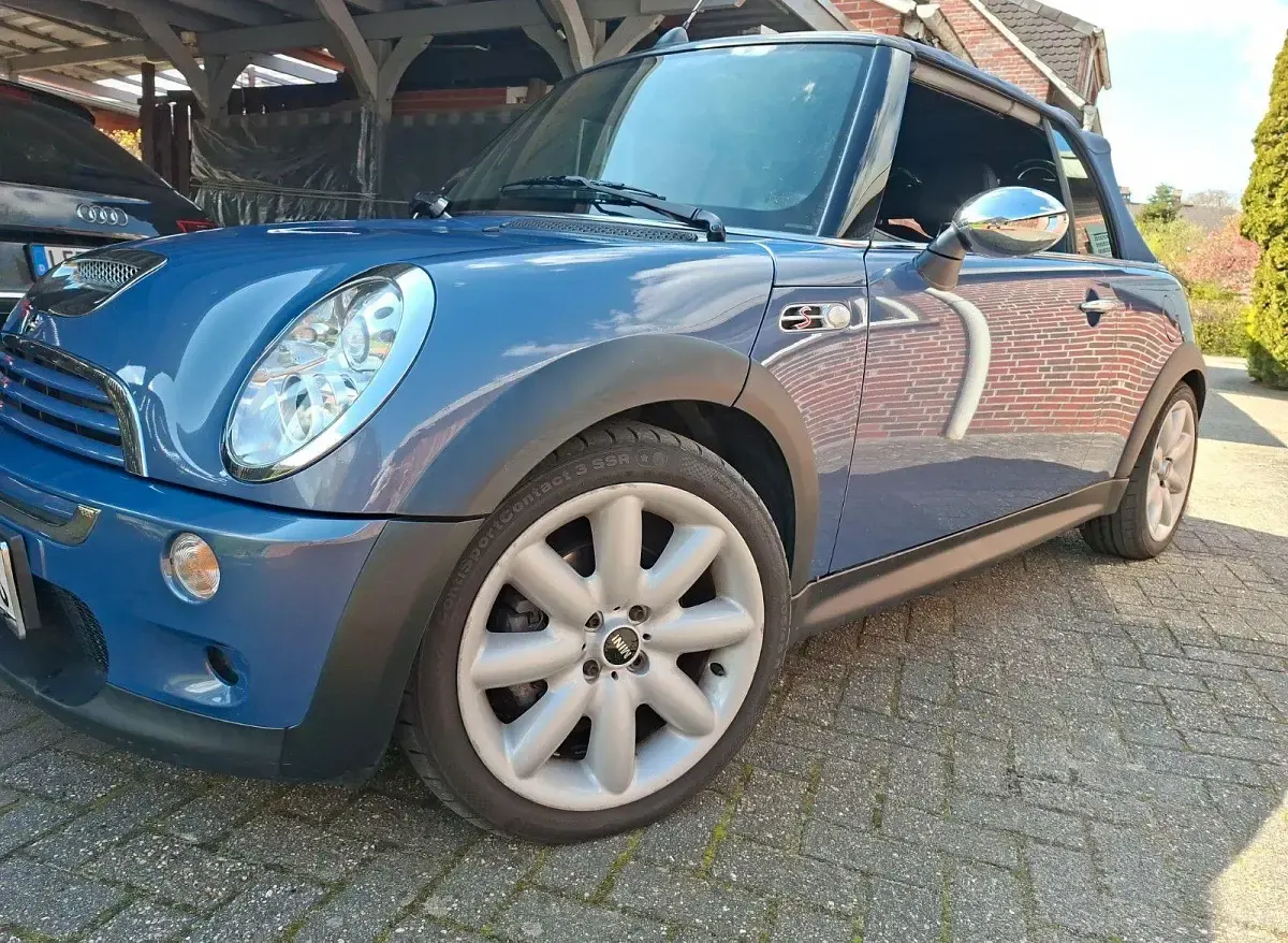 Occasion Mini Cooper S Cabriolet 170 ch (125 kW) 2005 Bleue Cabriolet