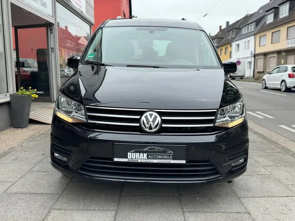 Gebraucht VW Caddy 122 PS (89 kW) 2018 Schwarz Van / Kleinbus