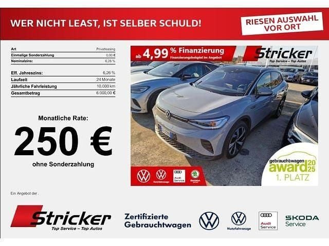 Gebraucht VW ID.4 Pro 150 kW (204 PS) 2023 Mondsteingrau schwarz SUV