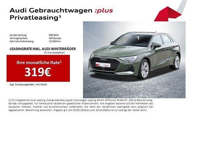 Gebraucht Audi A3 Advanced 204 PS (150 kW) 2025 Distriktgrün metallic Limousine