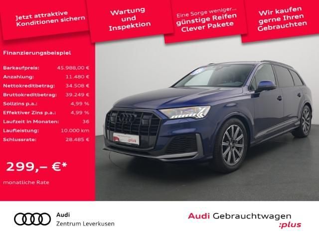 Navarrablau Gebraucht 2020 Audi Q7 Comfort SUV | 45.988 € (Fairer Preis) - Bild 1/4