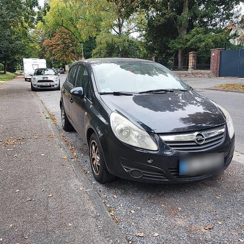 Gebraucht Opel Corsa 2010 Schwarz Kleinwagen