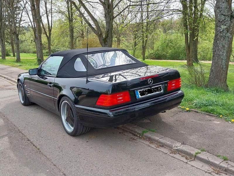 Gebraucht Mercedes SL320 231 PS (169 kW) 1998 Schwarz Cabrio