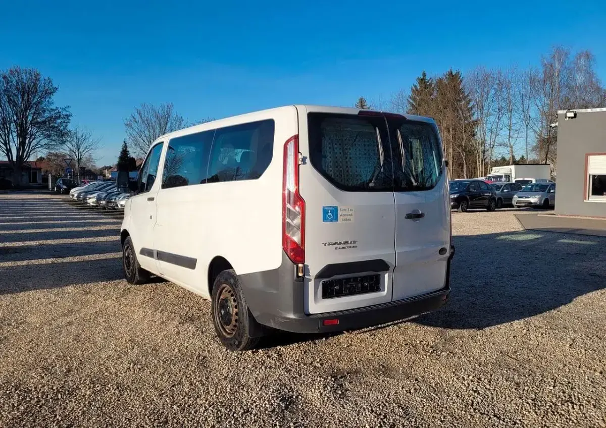 Gebraucht Ford Transit Custom S 101 PS (74 kW) 2013 Weiß Van / Kleinbus