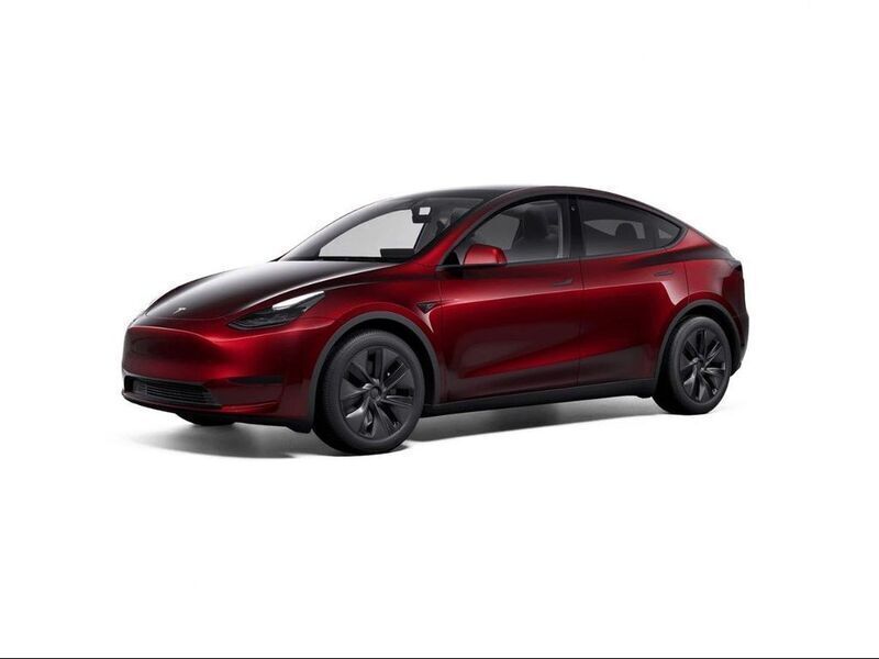 Rot Neu 2025 Tesla Model Y SUV | 53.920 € - Bild 1/4