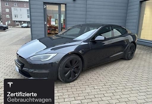 Grau Gebraucht 2024 Tesla Model S Plaid Kleinwagen | 93.000 € (Fairer Preis) - Bild 1/4
