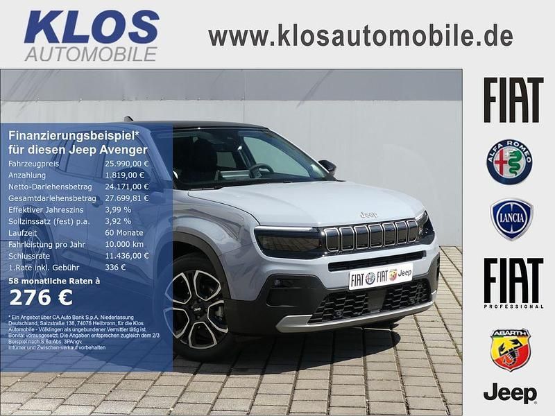 Grau Neu 2025 Jeep Avenger Summit SUV | 25.990 € (Fairer Preis) - Bild 1/4