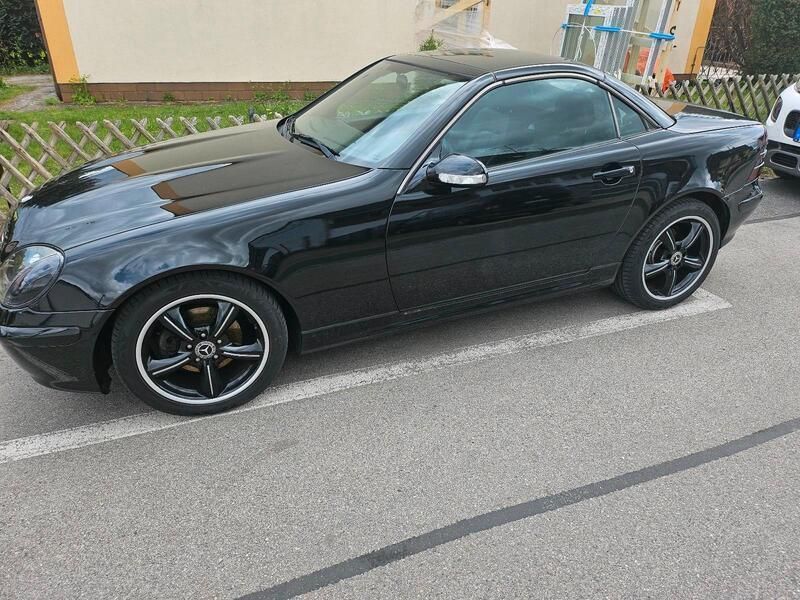 Schwarz Gebraucht 2000 Mercedes SLK200 Cabrio | 3.600 € (Teuer) - Bild 1/4