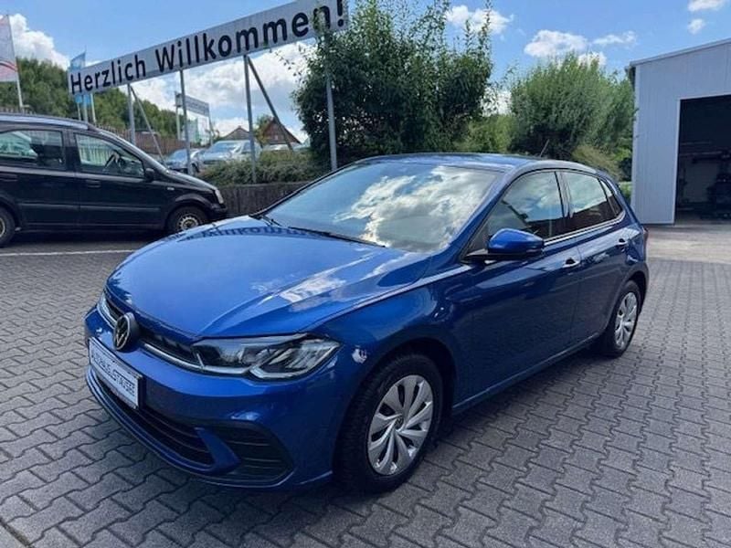 Reef blue metallic Gebraucht 2022 VW Polo Life Kleinwagen | 15.320 € (Guter Preis) - Bild 1/4