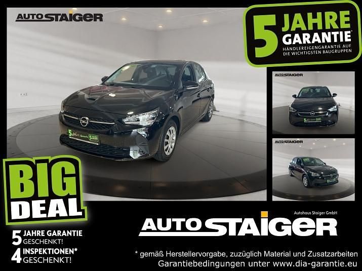 Karbon schwarz Gebraucht 2022 Opel Corsa Edition Kleinwagen | 12.990 € (Fairer Preis) - Bild 1/4