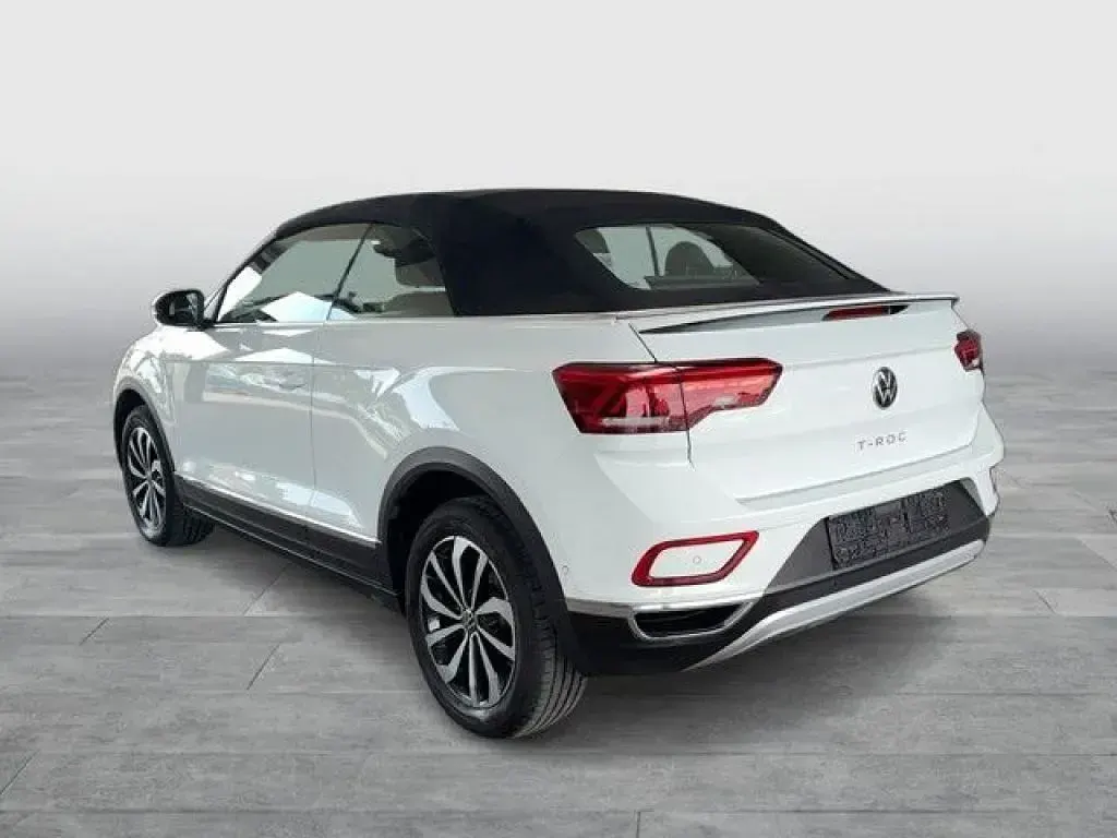 Gebraucht VW T-Roc Cabriolet Style 150 PS (110 kW) 2022 Weiß Cabrio