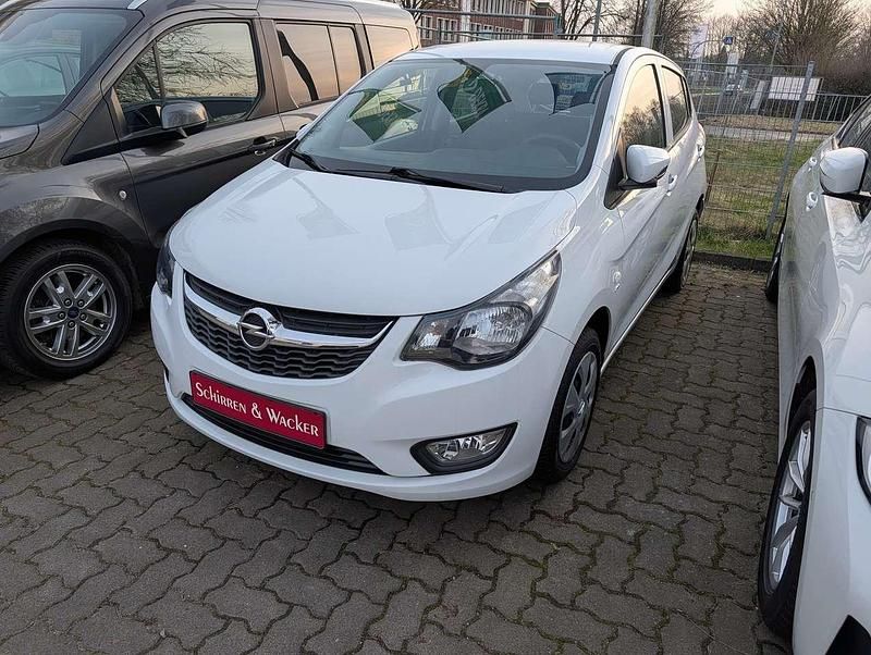 Gebraucht Opel Karl Active 73 PS (53 kW) 2018 Schneeweiss/summitwhite/arctic Kleinwagen