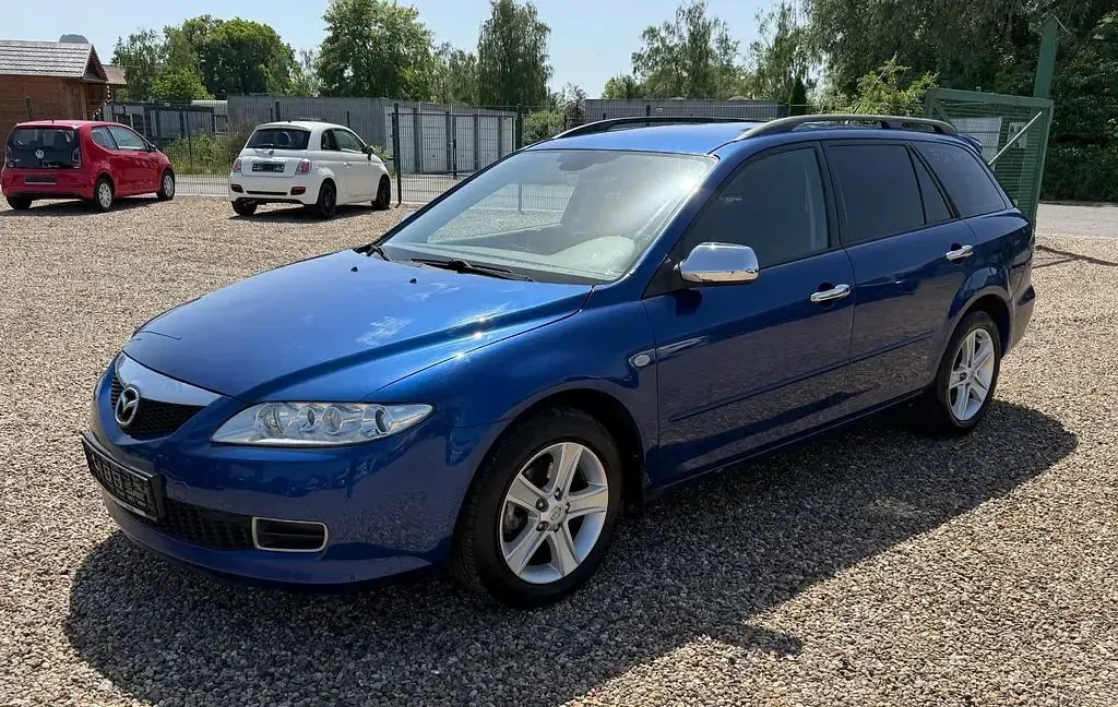 Gebraucht Mazda 6 Inclusive 120 PS (88 kW) 2007 Blau Kombi