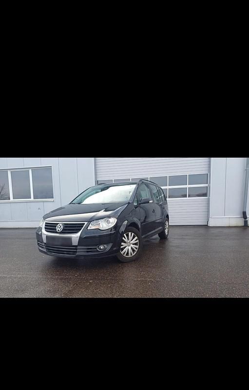 Gebraucht VW Touran 105 PS (77 kW) 2007 Schwarz Van / Kleinbus