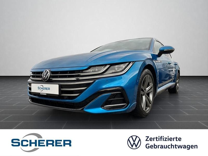 Gebraucht VW Arteon R-line 200 PS (147 kW) 2022 Eisvogelblau metallic (metallic) Limousine